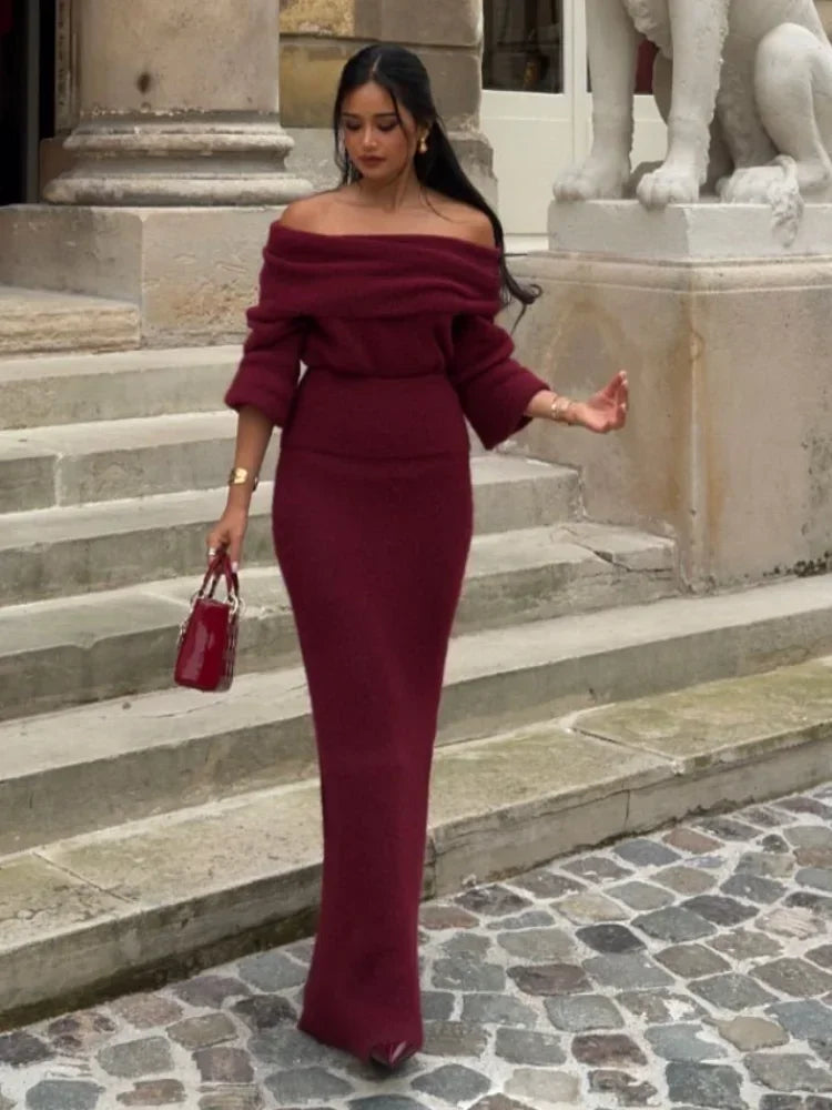 Valentina | Rochie tricotată