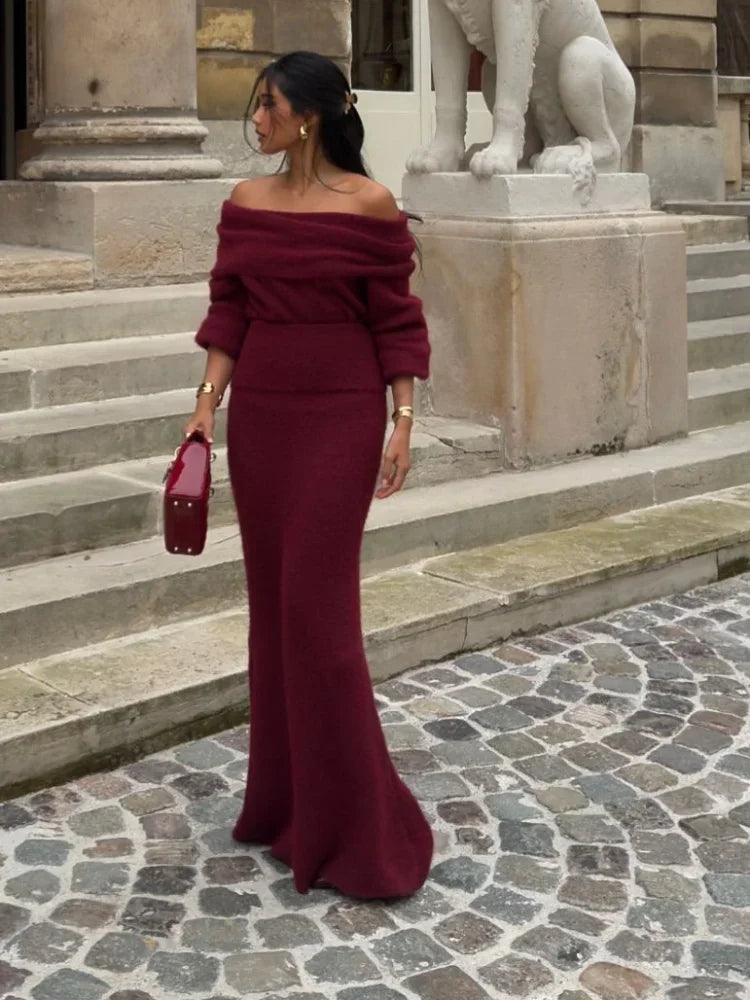 Valentina | Rochie tricotată