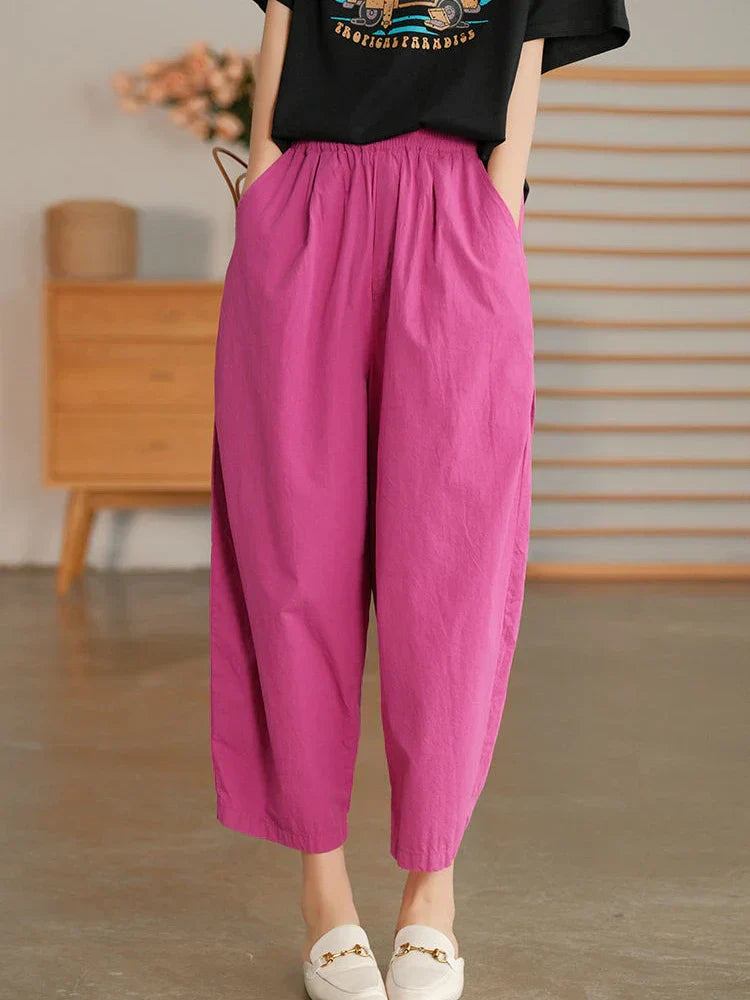 Isabella | Pantaloni de vară din bumbac