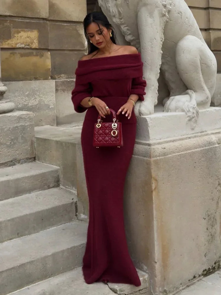 Valentina | Rochie tricotată