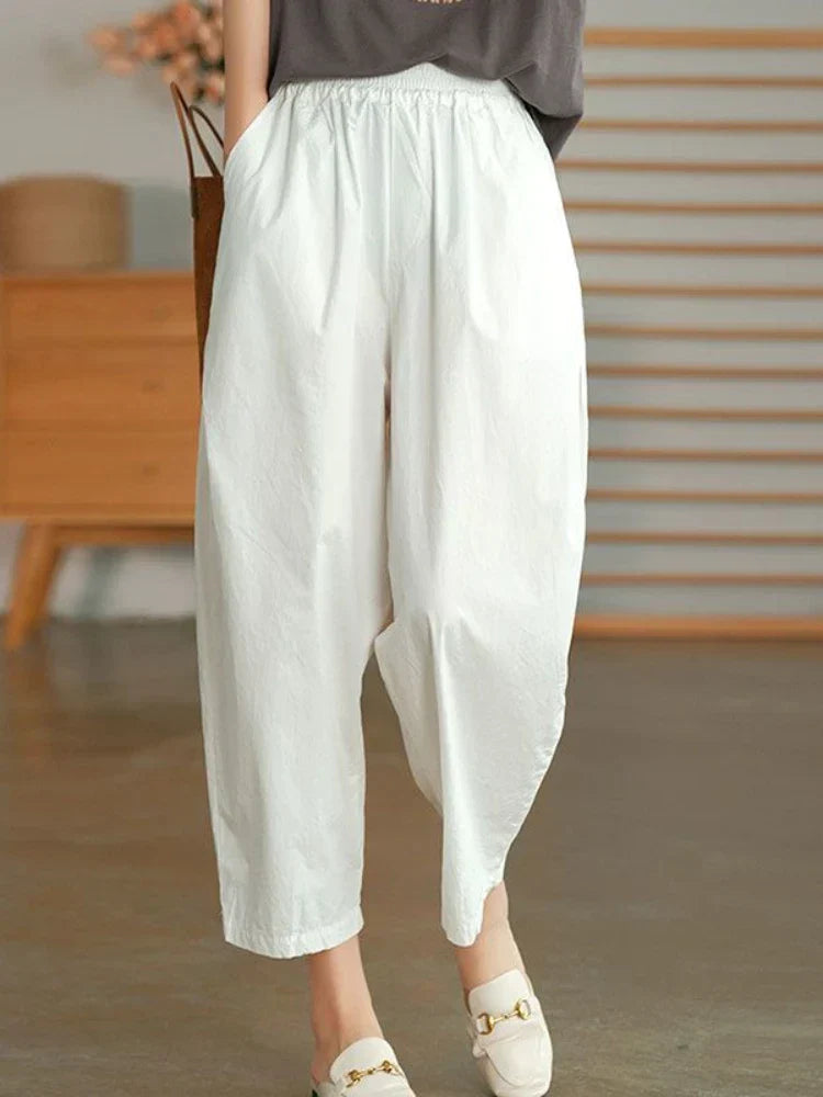 Isabella | Pantaloni de vară din bumbac