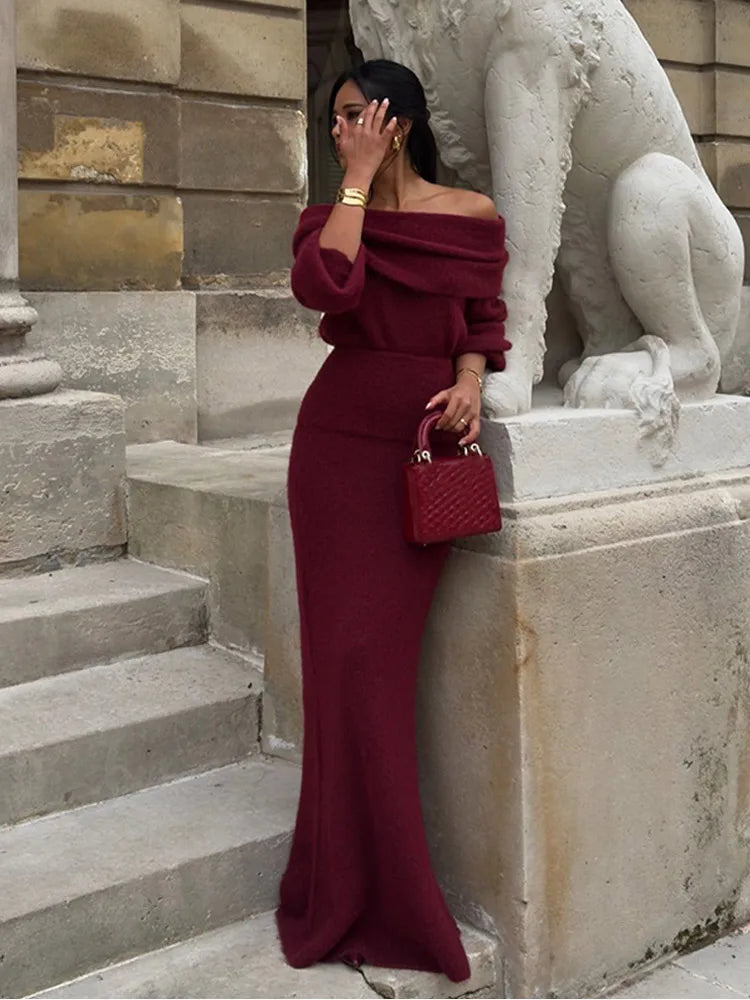 Valentina | Rochie tricotată
