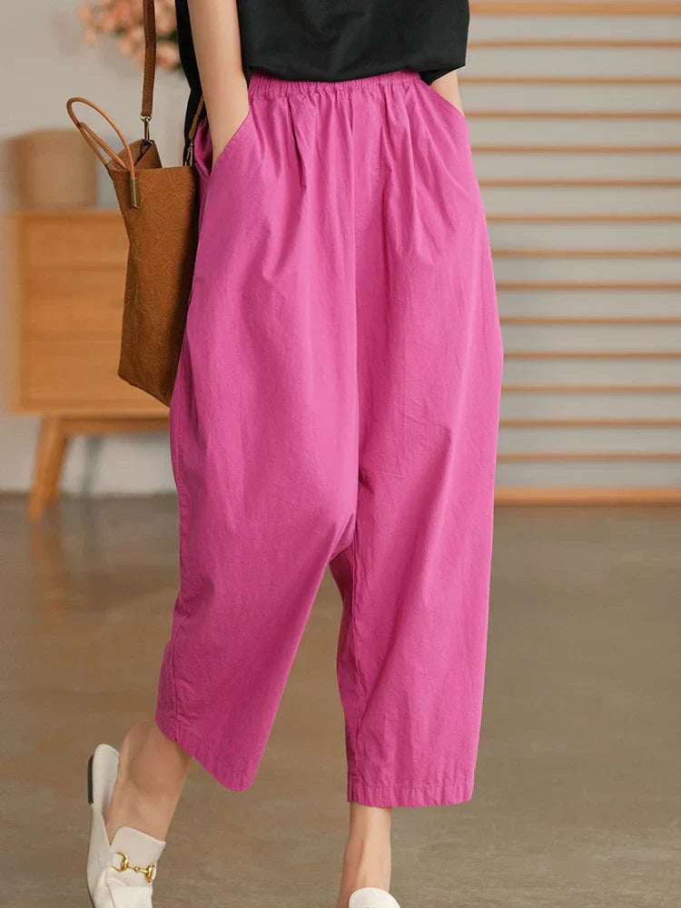 Isabella | Pantaloni de vară din bumbac