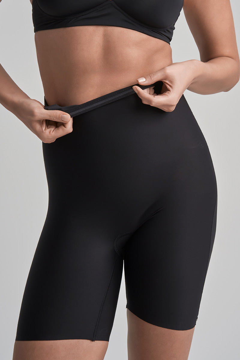 Short modellformande Hög midja Svart SCPHWS