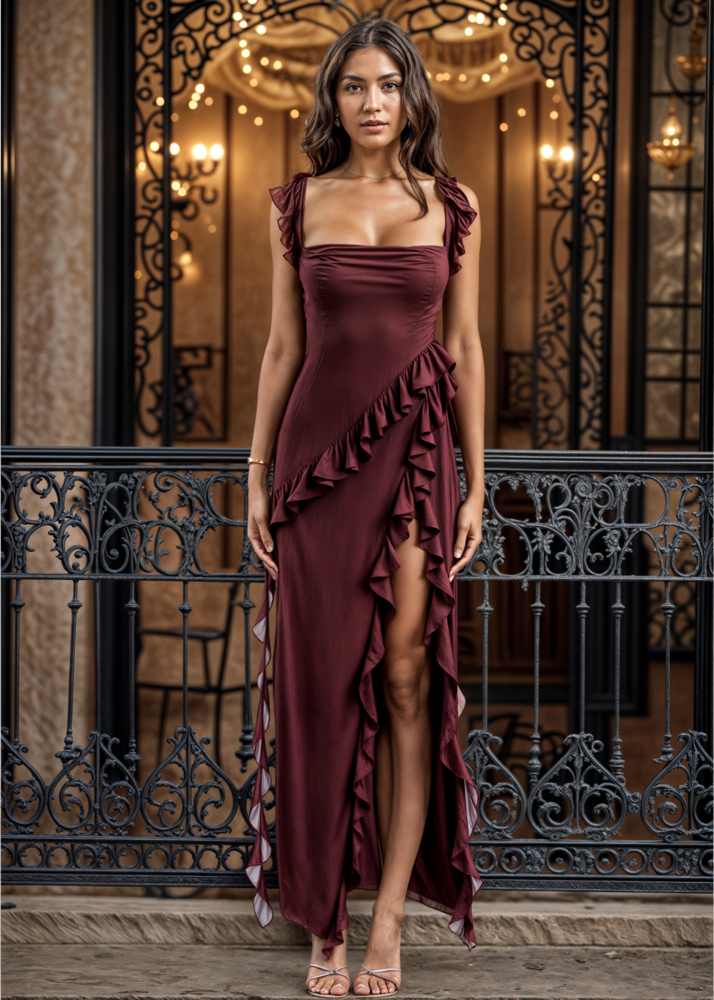 Sofia | Rochie elegantă cu fante deschise