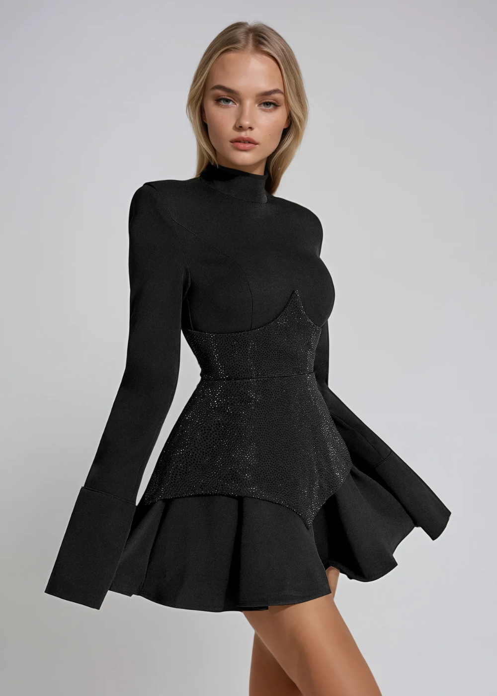 Charlotte | Rochie mini cu paiete