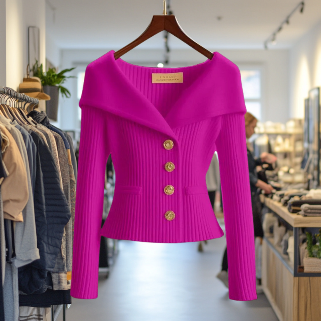 KARLA I JACHETA LUXOASĂ DIN TRICOT