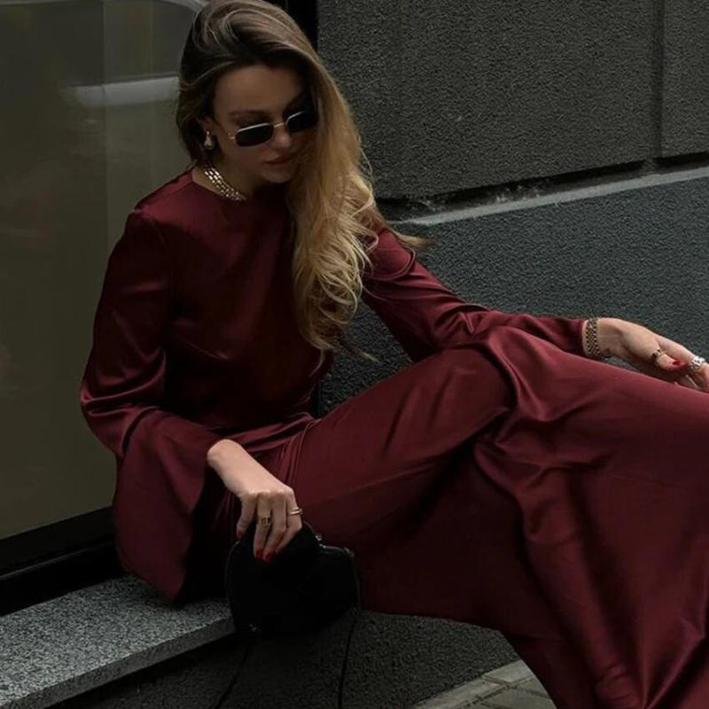 Isla | Set Crop și Rochie