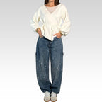 Gertrud | Pantaloni cu diamant