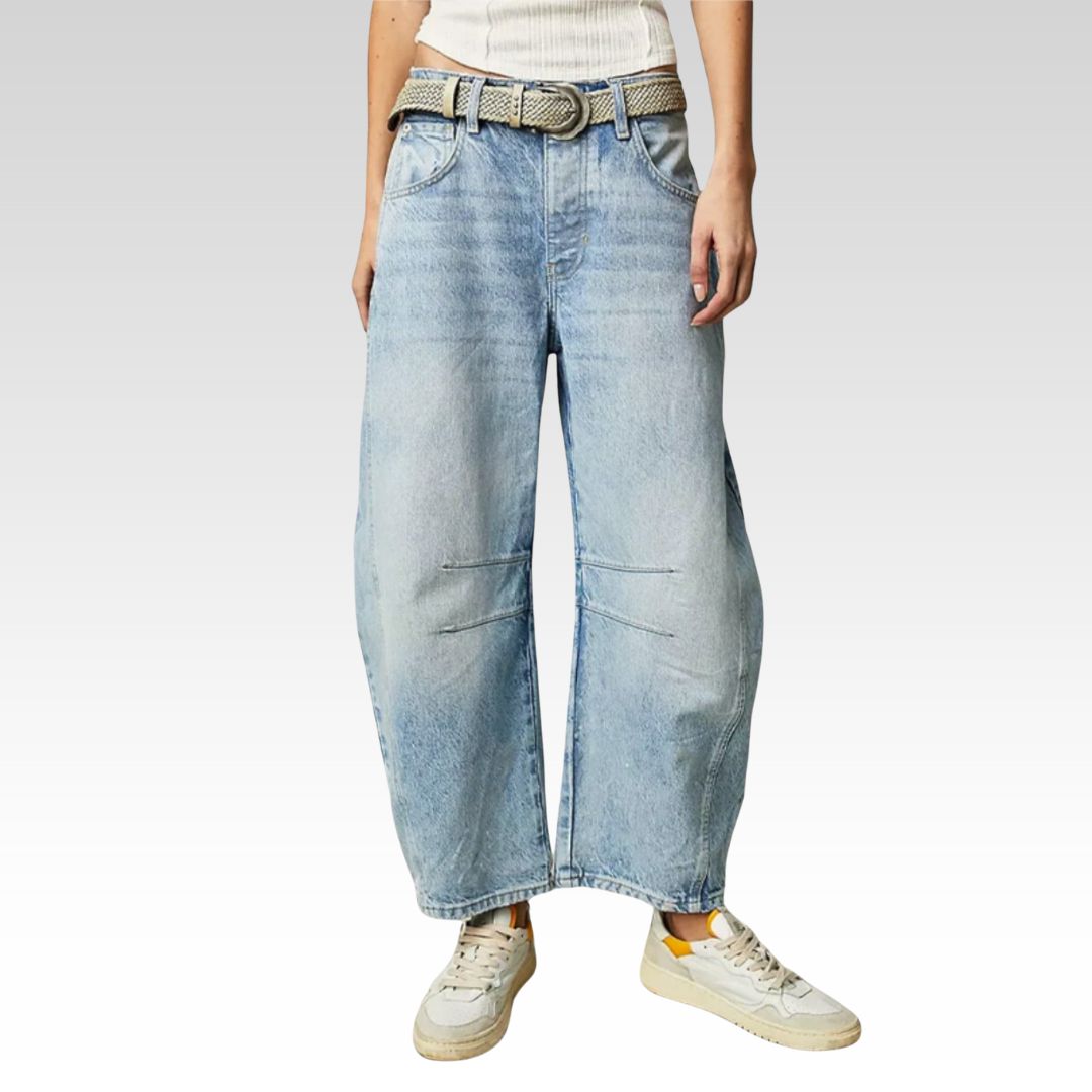 Anett | Jeans confortabili cu croială lejeră