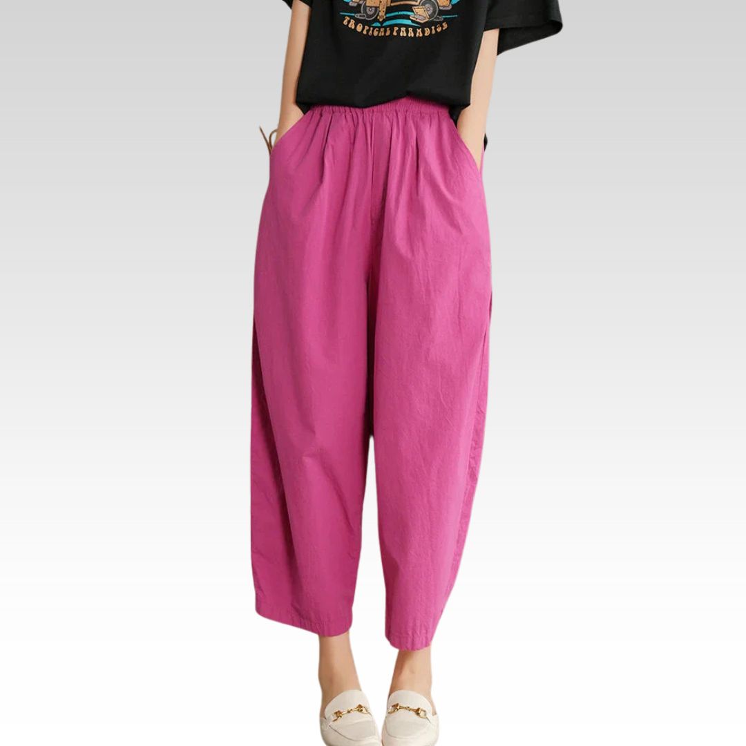 Isabella | Pantaloni de vară din bumbac