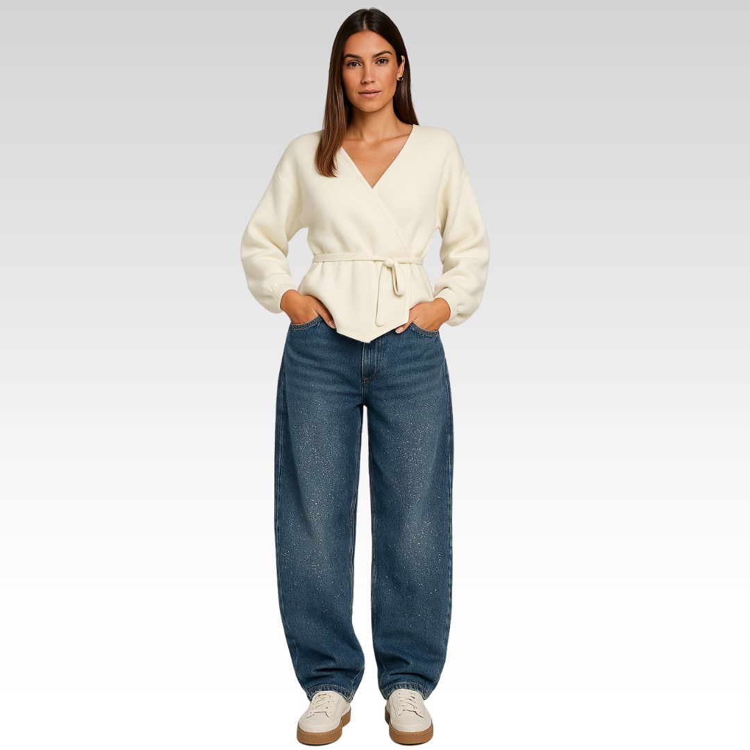 Gertrud | Pantaloni cu diamant