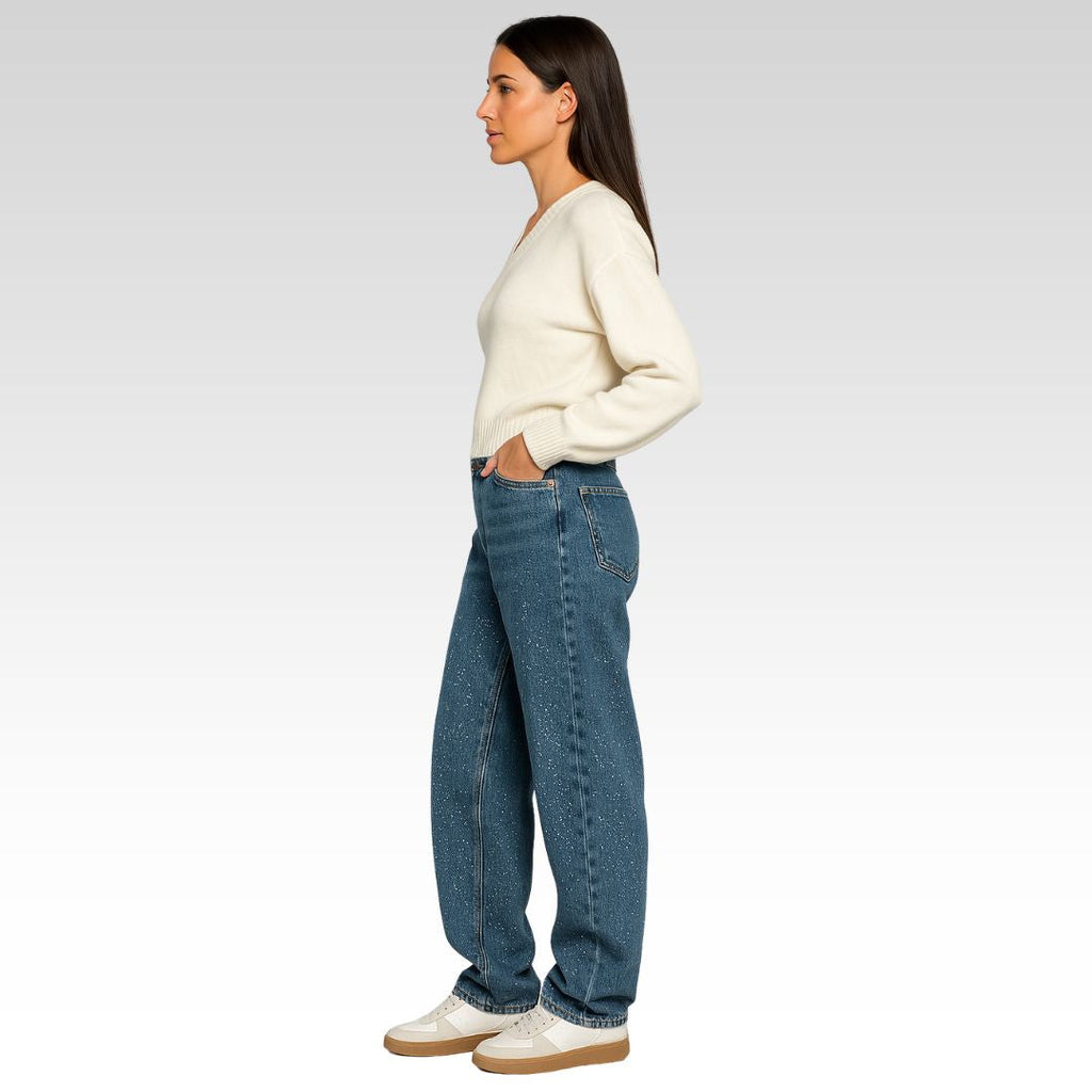 Gertrud | Pantaloni cu diamant