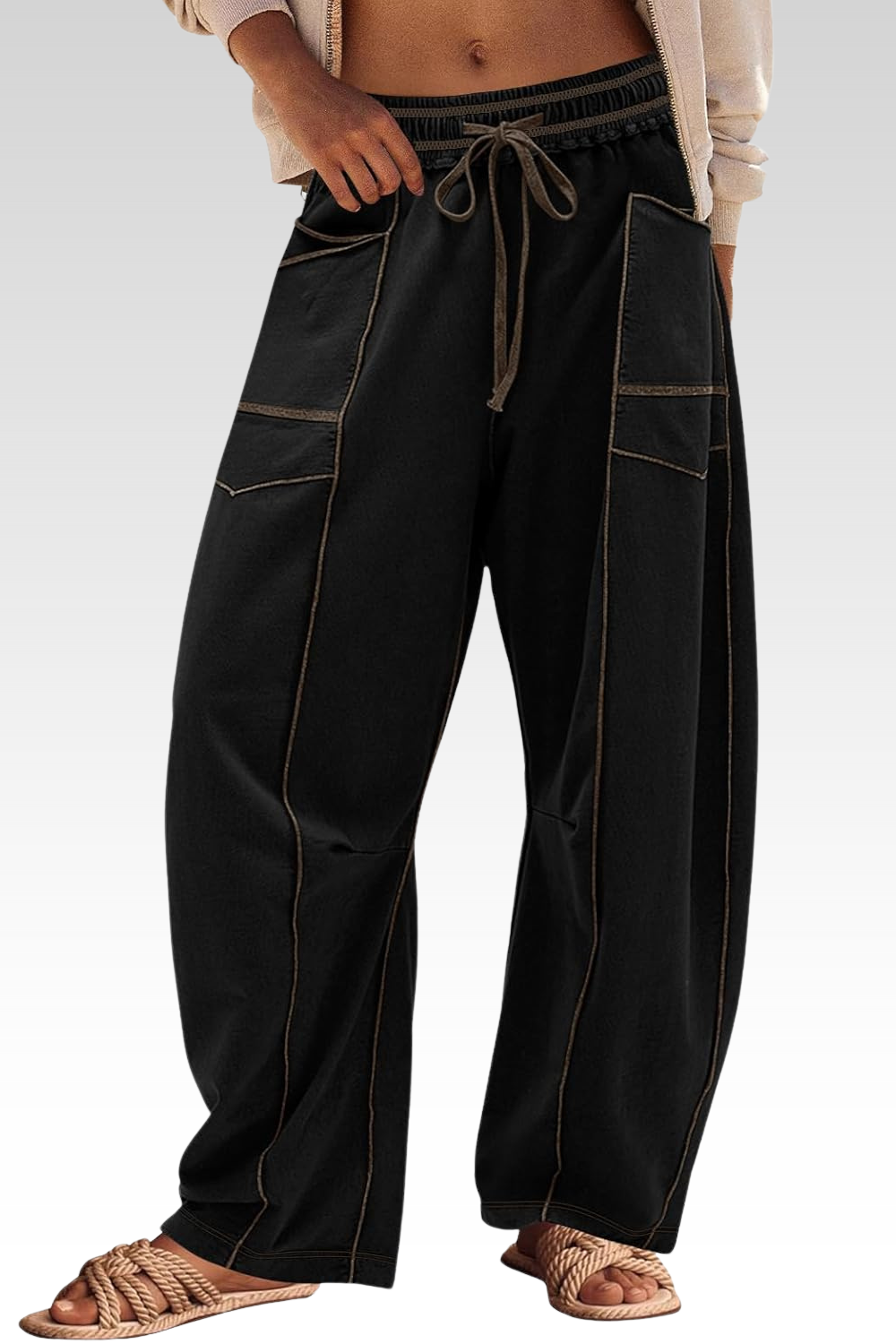 LINA | Pantaloni Tip Barrel – Pantaloni de vară lejeri pentru orice moment