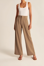 Aerelle | Pantaloni Schneider cu picioare largi