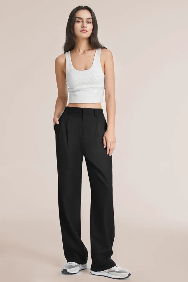 Aerelle | Pantaloni Schneider cu picioare largi