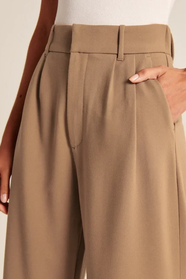 Aerelle | Pantaloni Schneider cu picioare largi