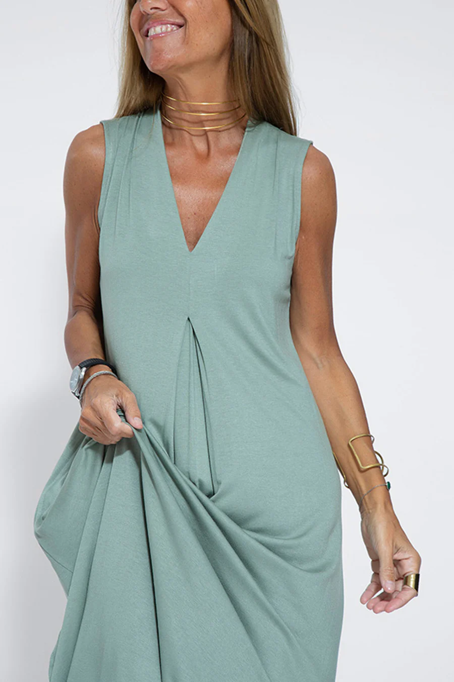 Cardigan Casual de Culoare Solidă