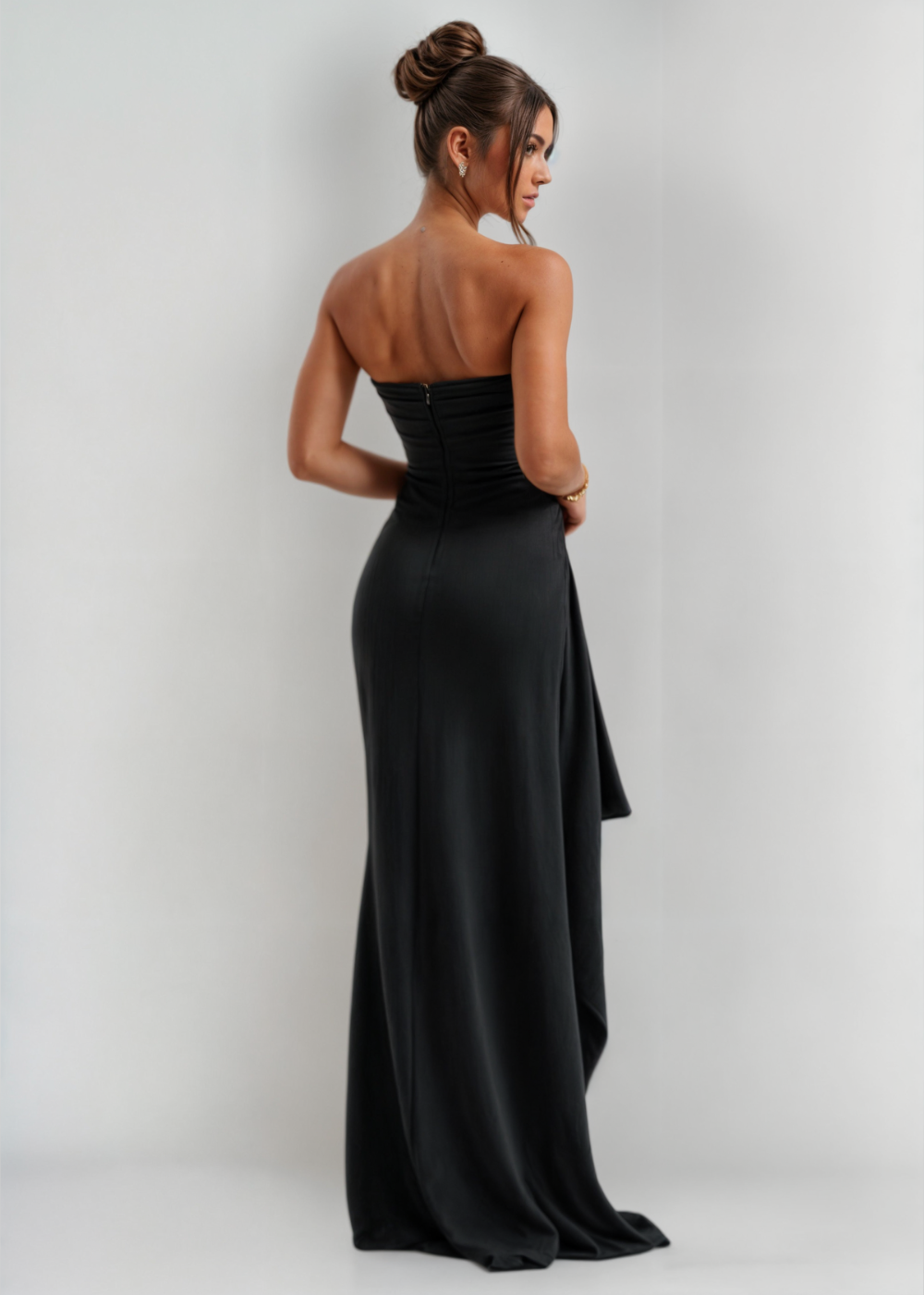 Zoey | Rochie cu Fendă Strălucitoare
