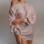 Rochie Pulover Zilele Fără Umeri