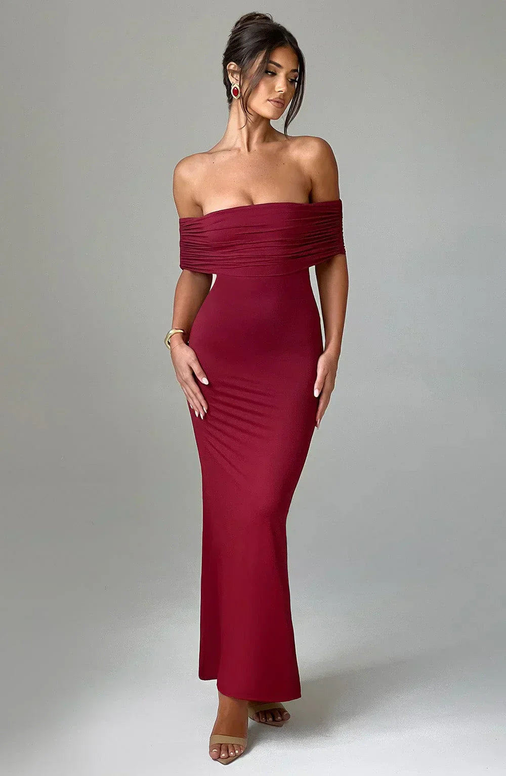 Violet | Rochie Maxie fără Spate