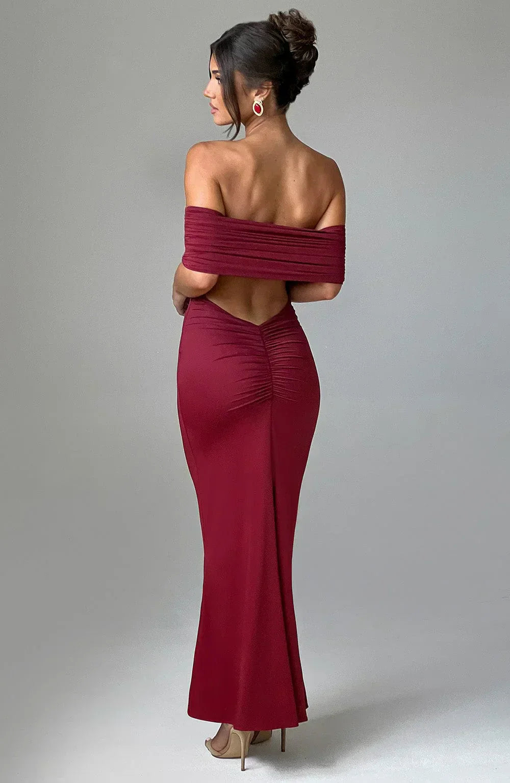 Violet | Rochie Maxie fără Spate