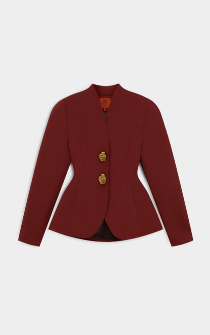 Set Jacka och Byxor Burgundy Chic