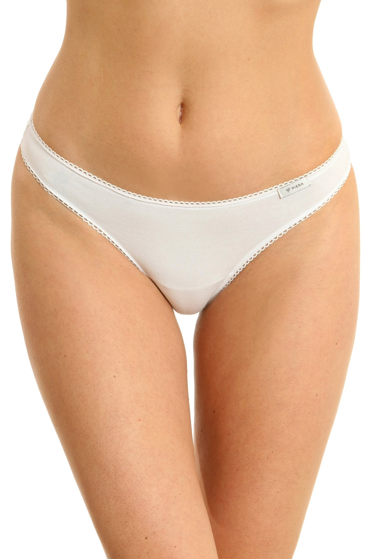 Set 3 buc chiloti tanga CAMI S0835 alb