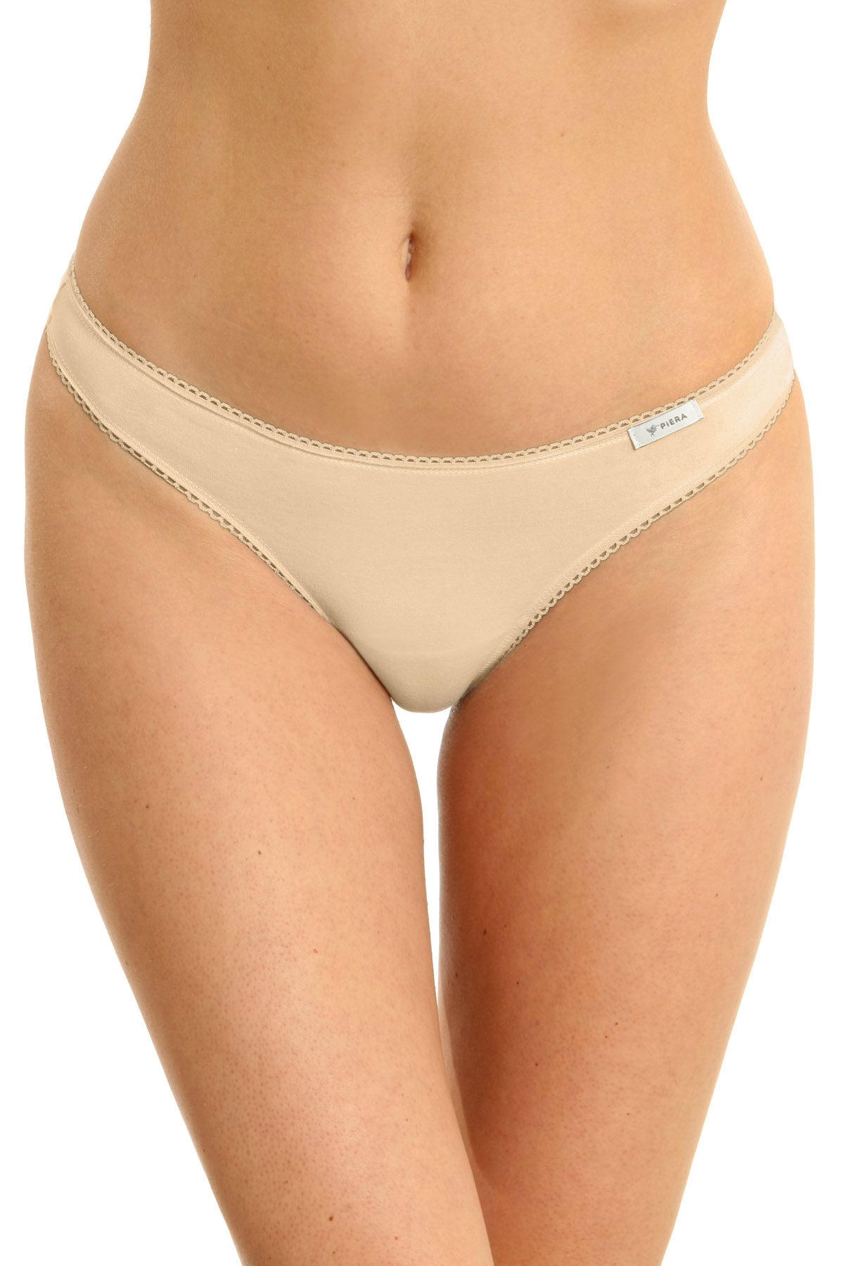 Set 3 buc chiloti tanga CAMI S0835 bej