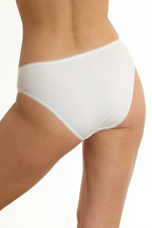 Set 3 klassiska trosor CAMI S0837 vit