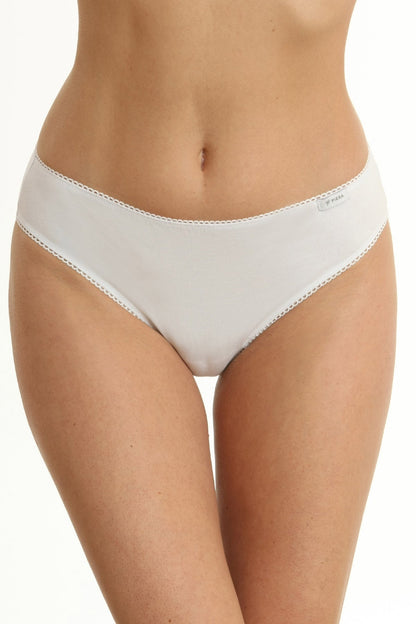 Set 3 klassiska trosor CAMI S0837 vit