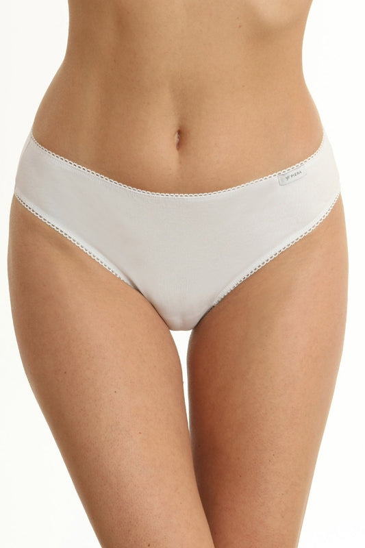 Set 3 klassiska trosor CAMI S0837 vit