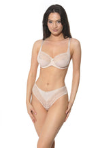 Braziliansk trosa hög Nude CATY S1789
