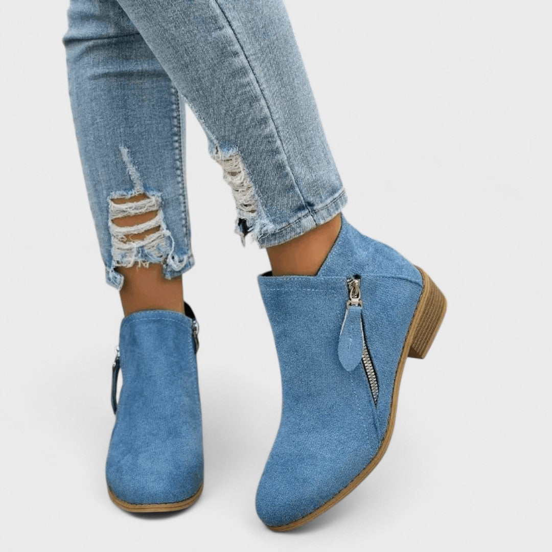 Fiora - Eleganta Vintage Stövlar