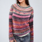 Anna | Pulover clasic Fair Isle