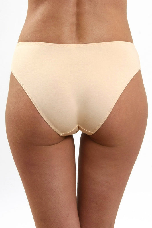 Klassisk bomullstrosa Beige FIONA S1586