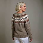 Audrina | Vintage Isländsk Stickjacka