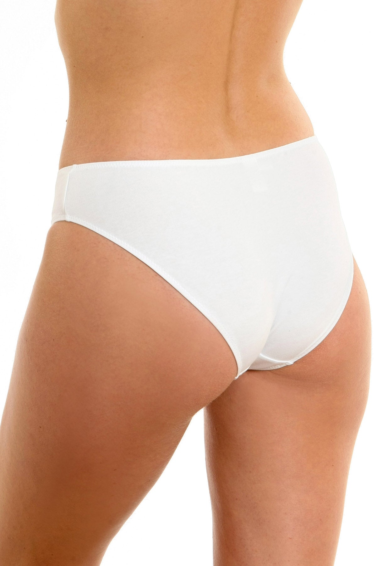 Klassisk bomullstrosa ISA S0531 vit