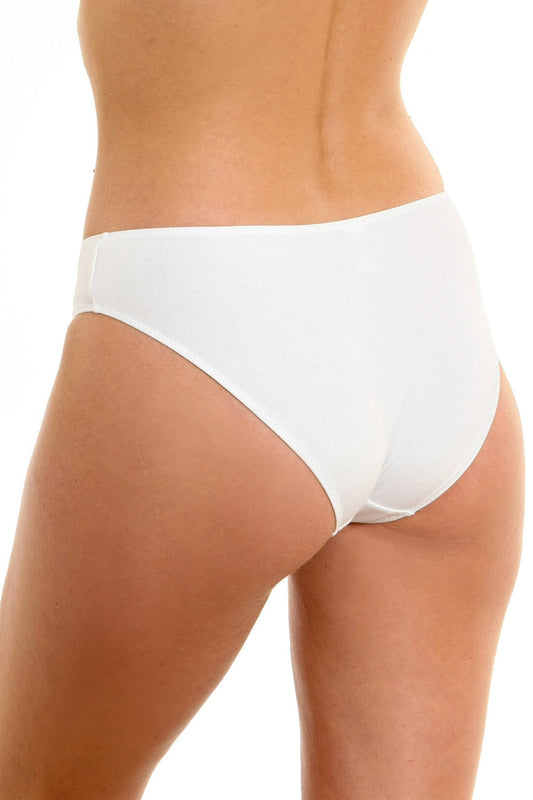 Klassisk bomullstrosa ISA S0531 vit