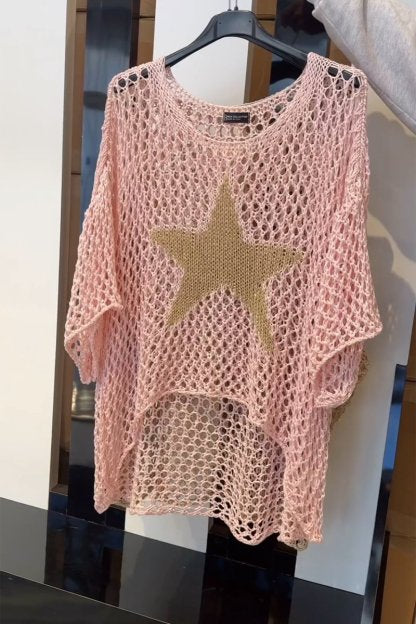 Larissa | Pulover elegant din tricot cu stea