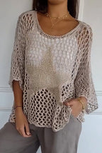 Larissa | Pulover elegant din tricot cu stea