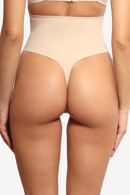 Tanga modelleringströja, hög midja LUCY S1512N beige