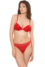 Sutien push-up Roșu Anastasia R1497