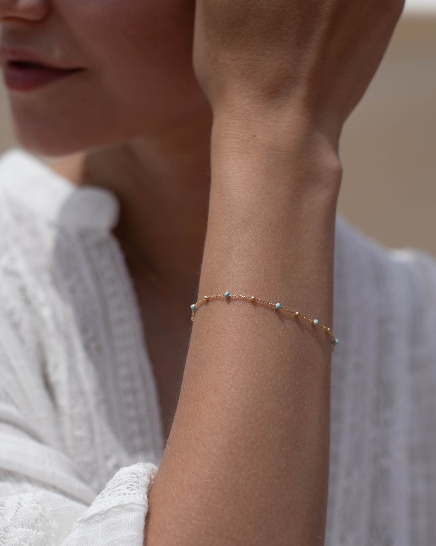 LOULOU Armband Blå Himmel