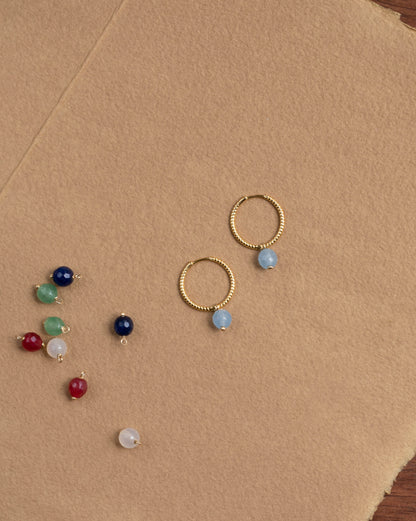 Örhängen JANE Blå