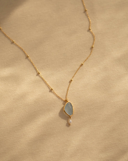 Colier JOIA med Blå Kvarts - Begränsad Utgåva