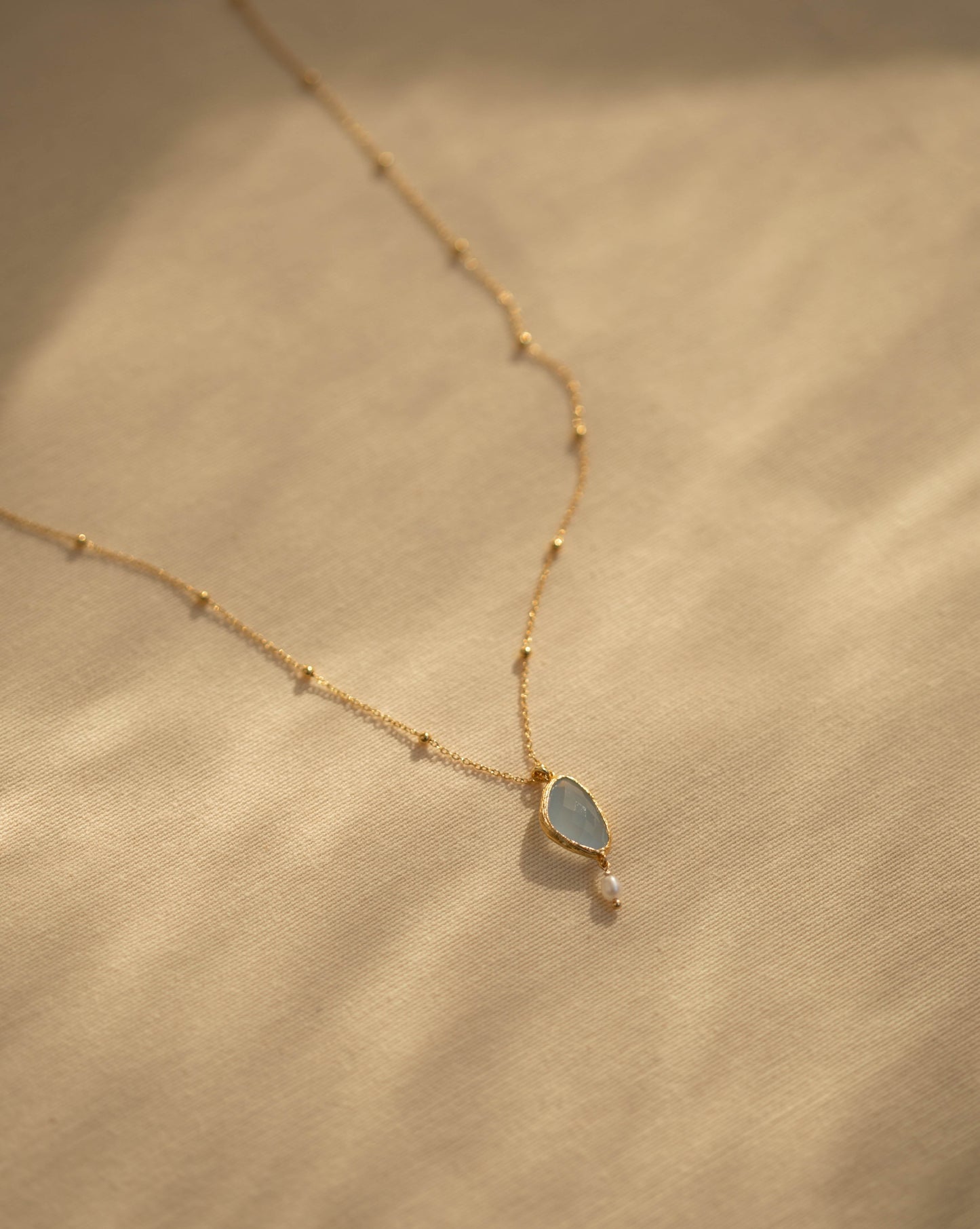 Colier JOIA med Blå Kvarts - Begränsad Utgåva