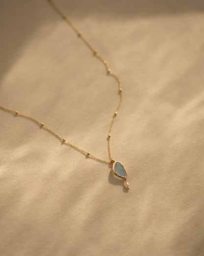 Colier JOIA med Blå Kvarts - Begränsad Utgåva