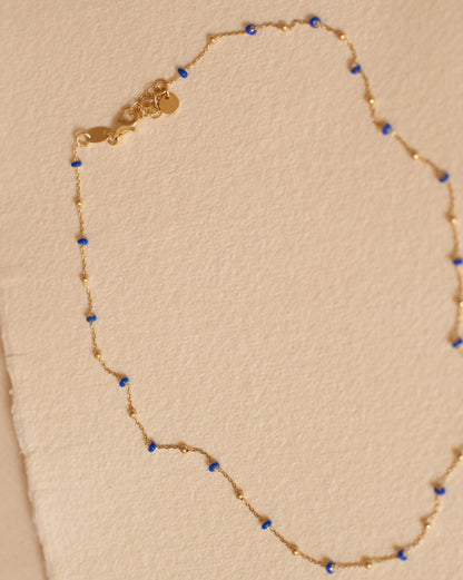 Halsband LOULOU Kobalt-Blå