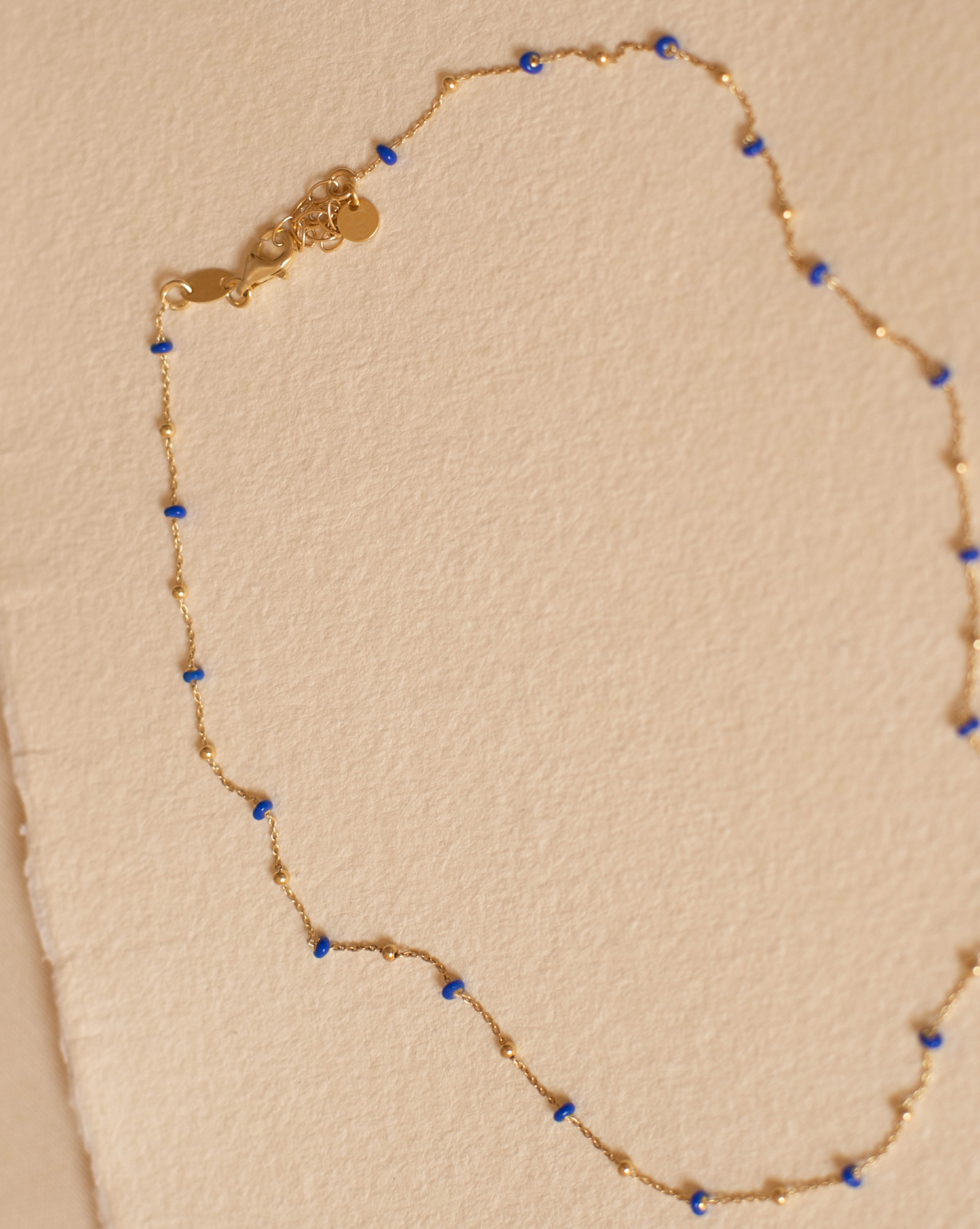 Colier LOULOU Cobalt-Albastru